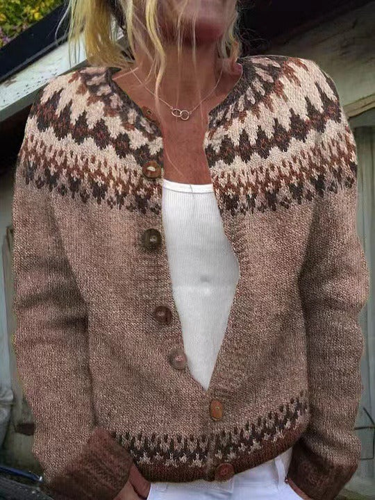 Sabina | Cardigan vintage in stile islandese