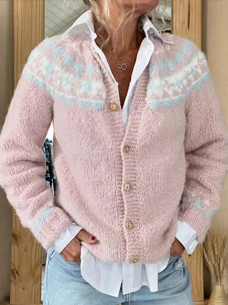 Giuliana | Cardigan vintage in stile islandese