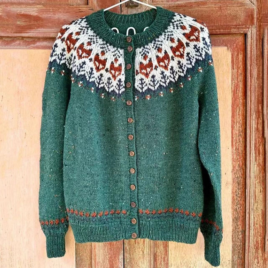 Cecilia | Cardigan vintage in stile islandese
