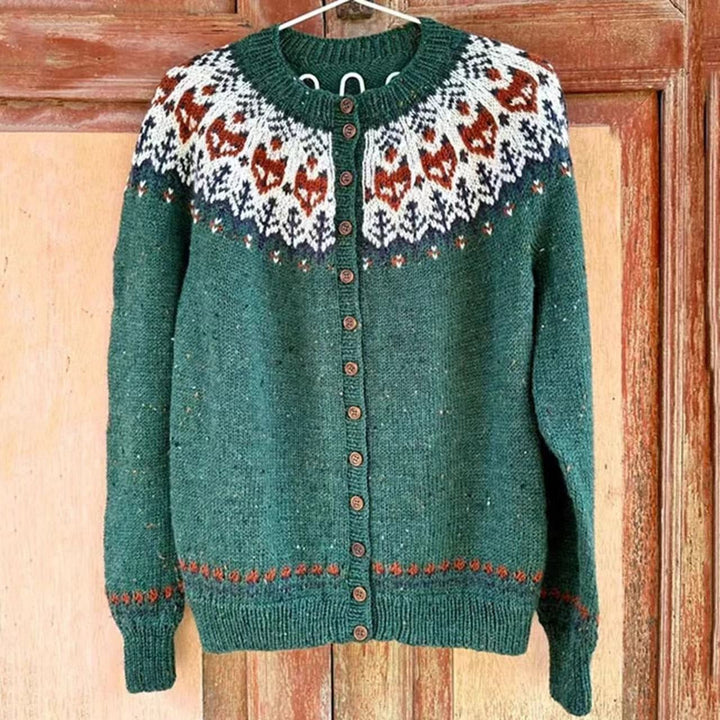 Cecilia | Cardigan vintage in stile islandese