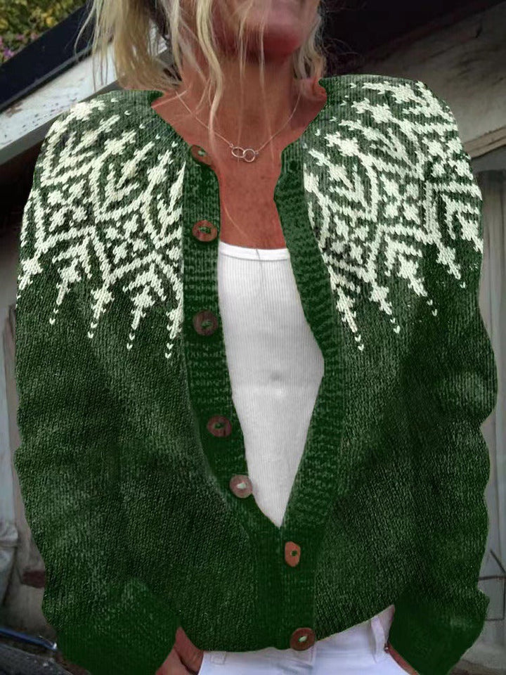 Brigida | Cardigan vintage in stile islandese