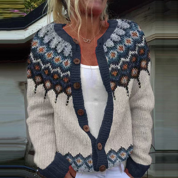 Gertrude | Cardigan vintage in stile islandese