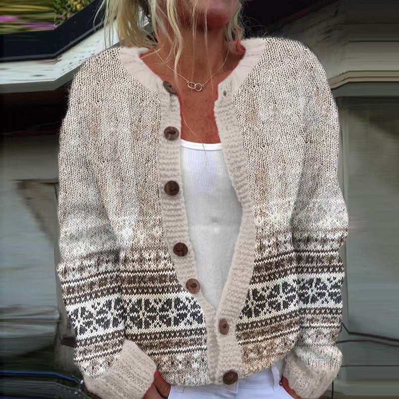 Maddalena | Cardigan vintage in stile islandese