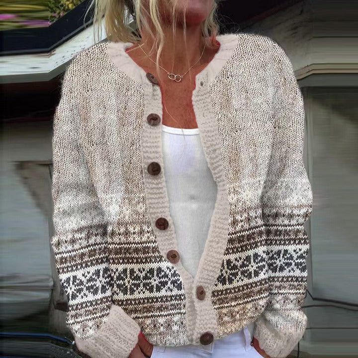 Maddalena | Cardigan vintage in stile islandese