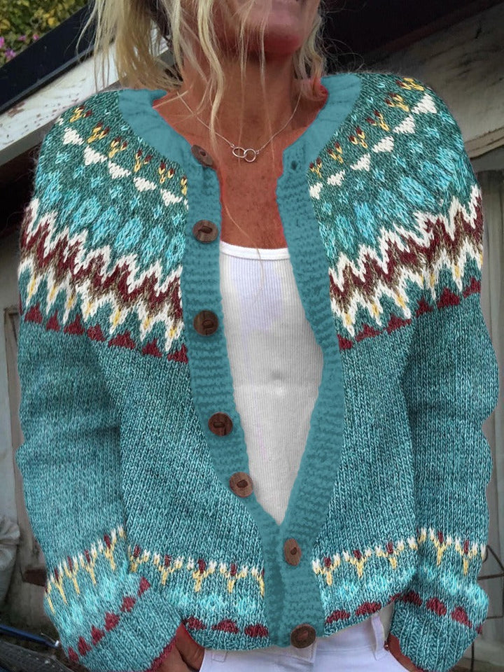Olga | Cardigan vintage in stile islandese