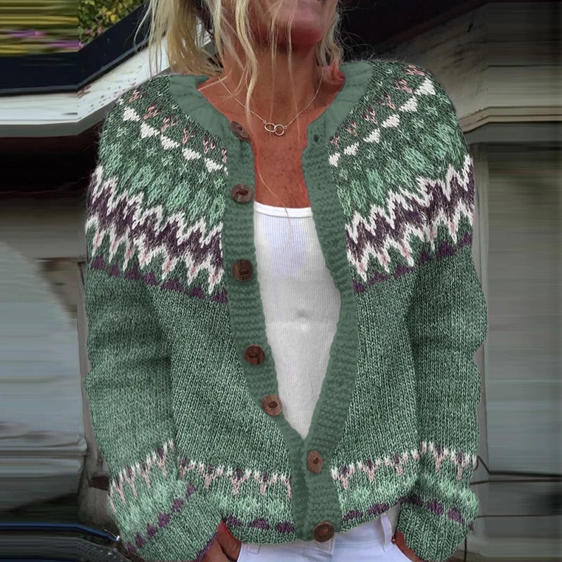 Luisa | Cardigan vintage in stile islandese