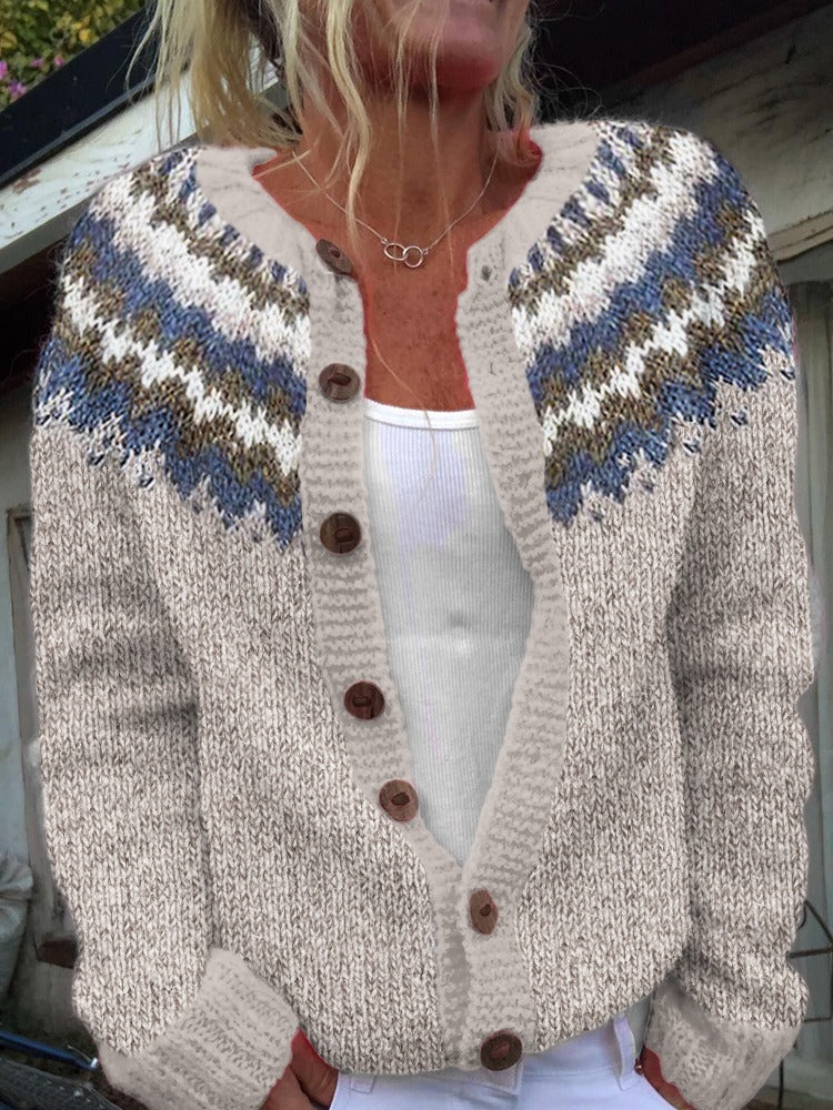 Maddalena | Cardigan vintage in stile islandese