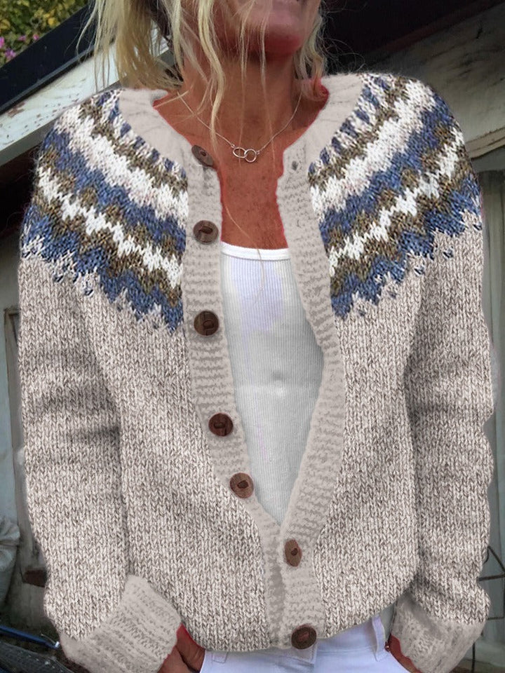 Maddalena | Cardigan vintage in stile islandese