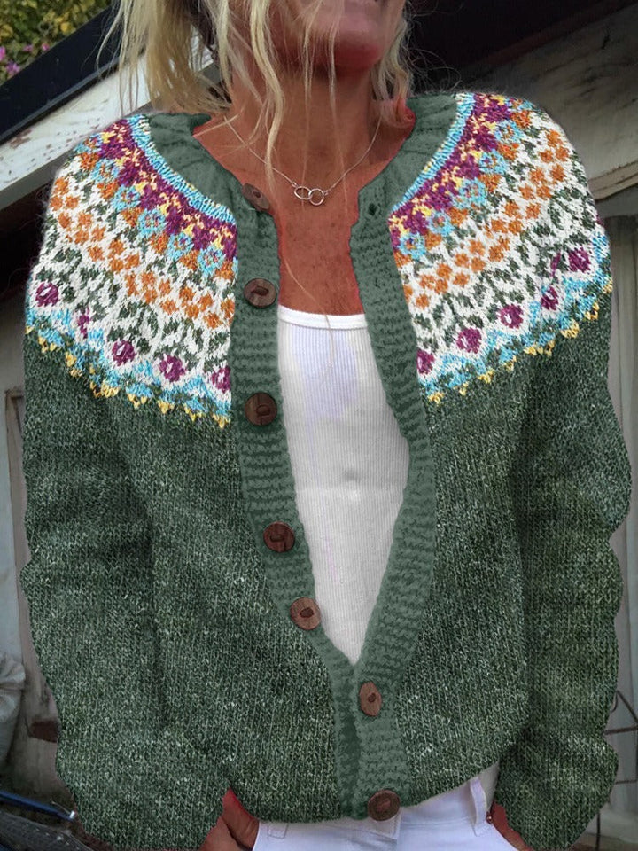 Eleonora | Cardigan vintage in stile islandese
