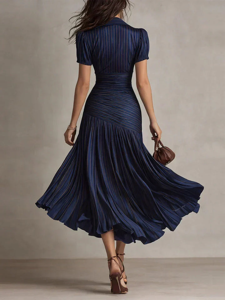 Elena | Abito lungo elegante vintage in chiffon