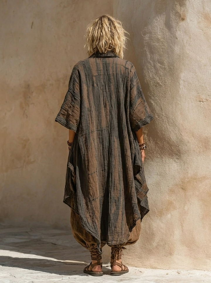 Lavinia | Completo in tre pezzi ispirato all'arte boho nomade