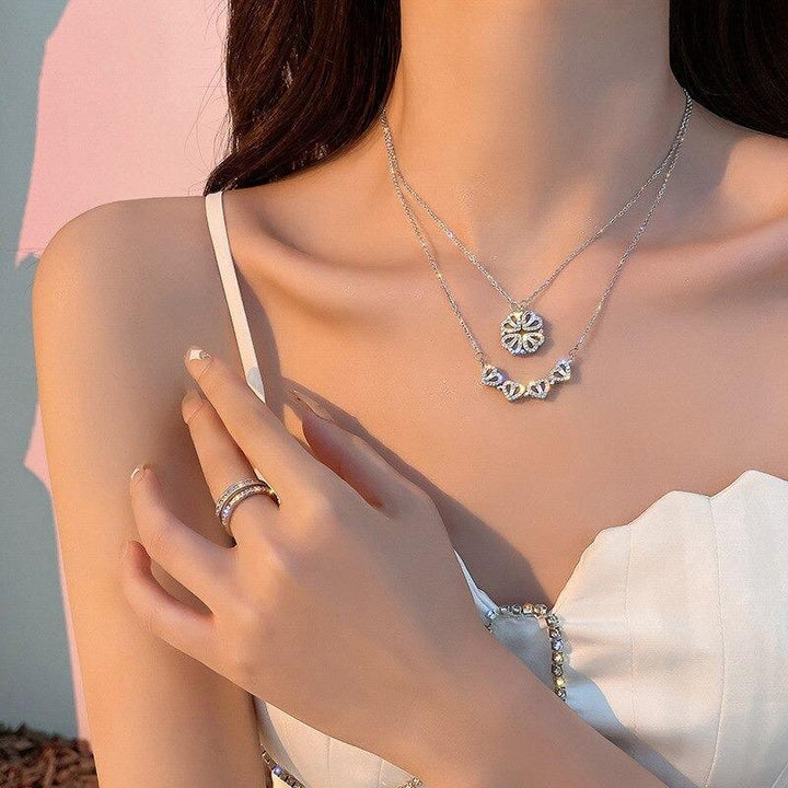 Amelia | Collana con quadrifoglio