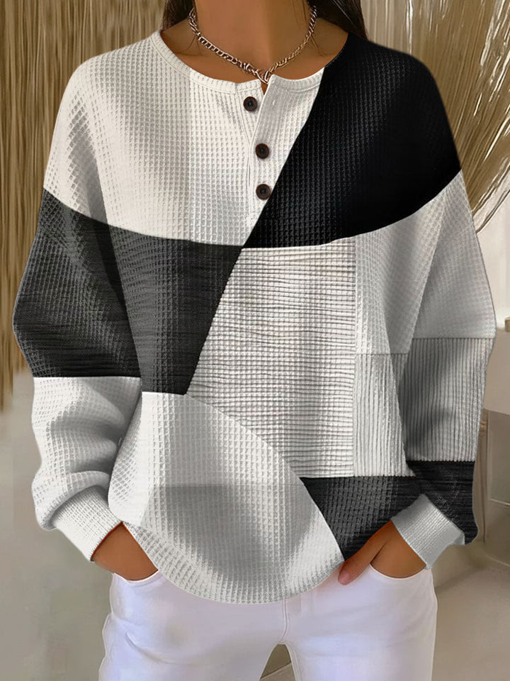 Isotta | Maglione Goffrato a Doppio Strato