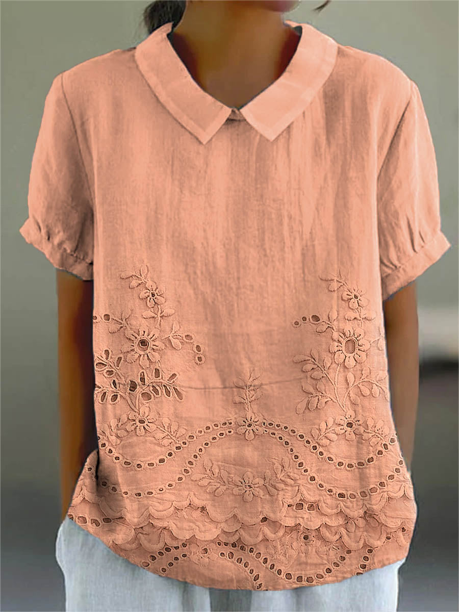 Tabita | Blusa con ricami floreali
