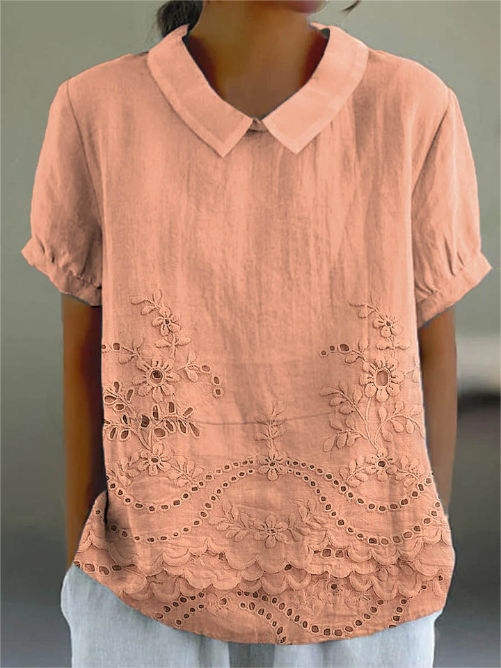 Tabita | Blusa con ricami floreali
