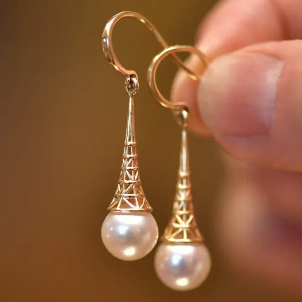 Maria | Orecchini vintage di perle