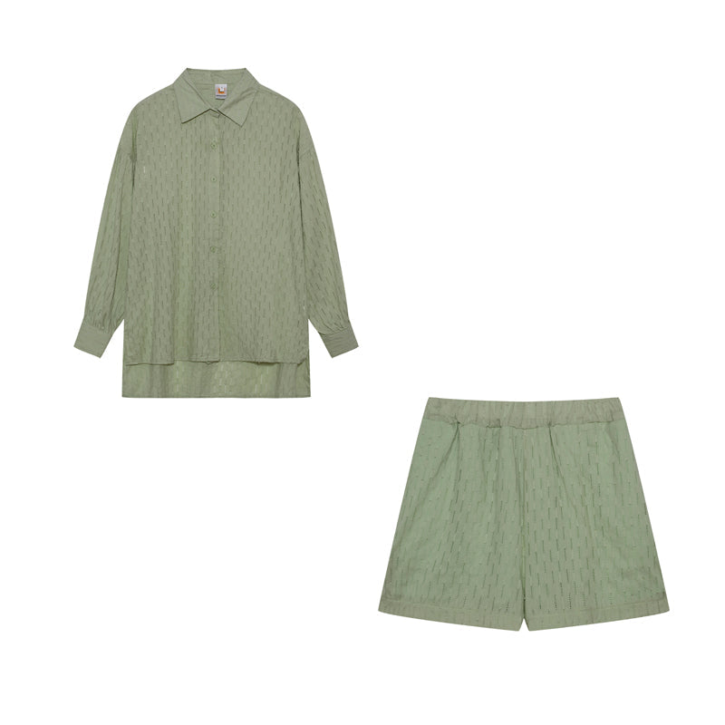 Maddalena | Completo leggero con blusa e pantaloncini