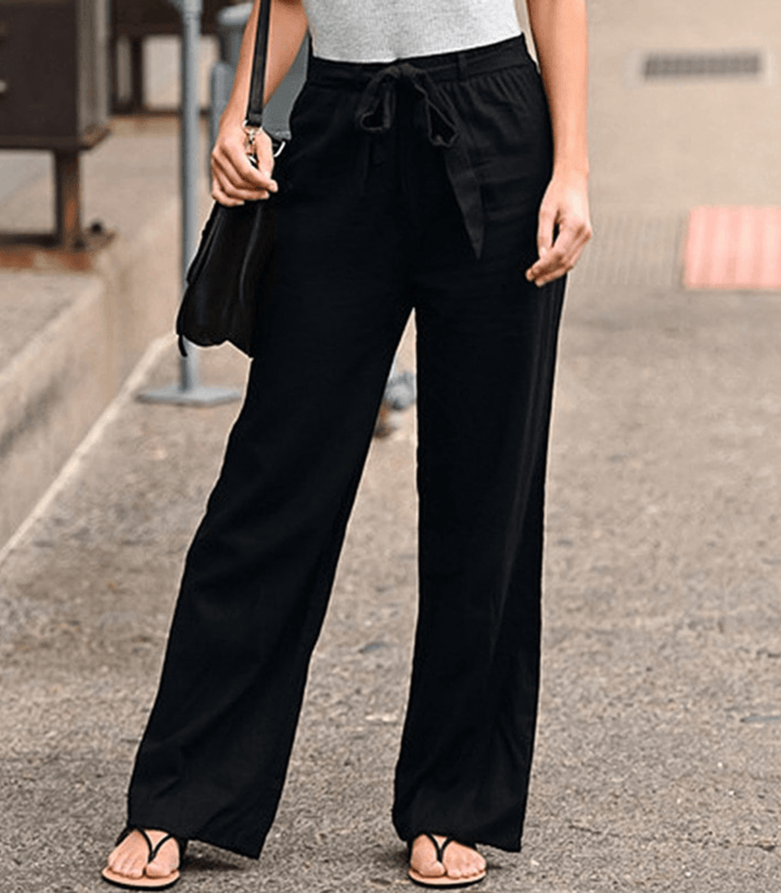 Ida | Pantaloni rilassati da donna con coulisse e vita elasticizzata