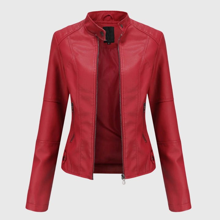 Elena | Giacca elegante in pelle da donna