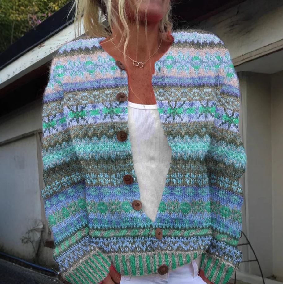 Dora | Cardigan blu