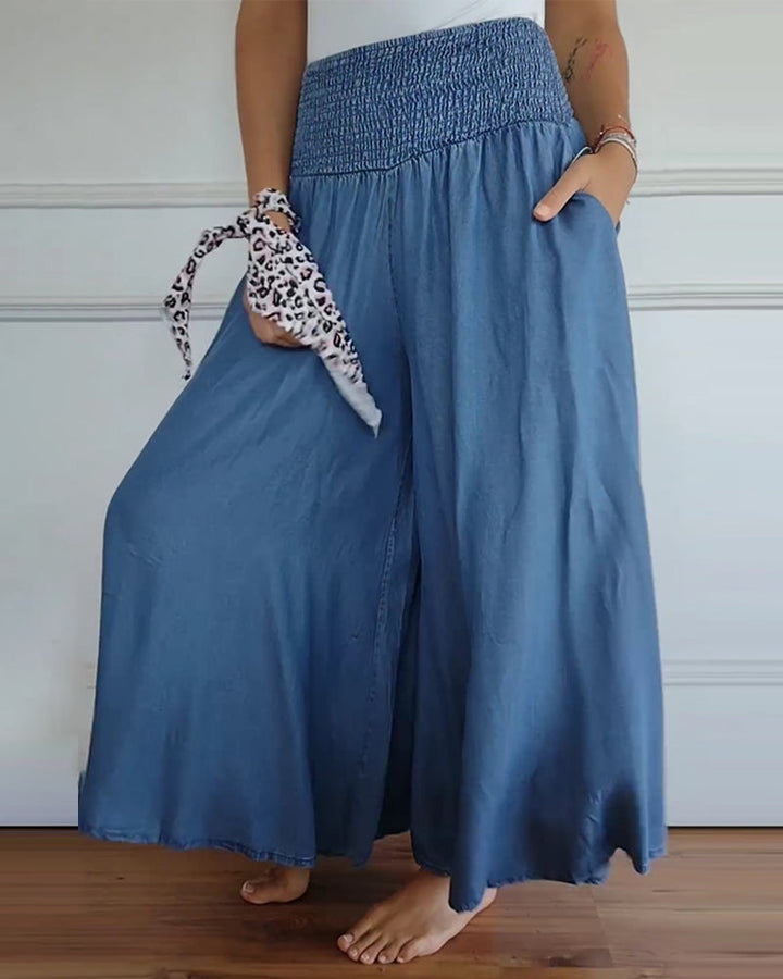 Carlotta | Pantaloni con vita elasticizzata