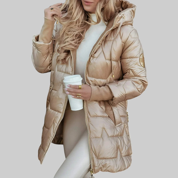 Ida | Cappotto autunnale elegante con cappuccio