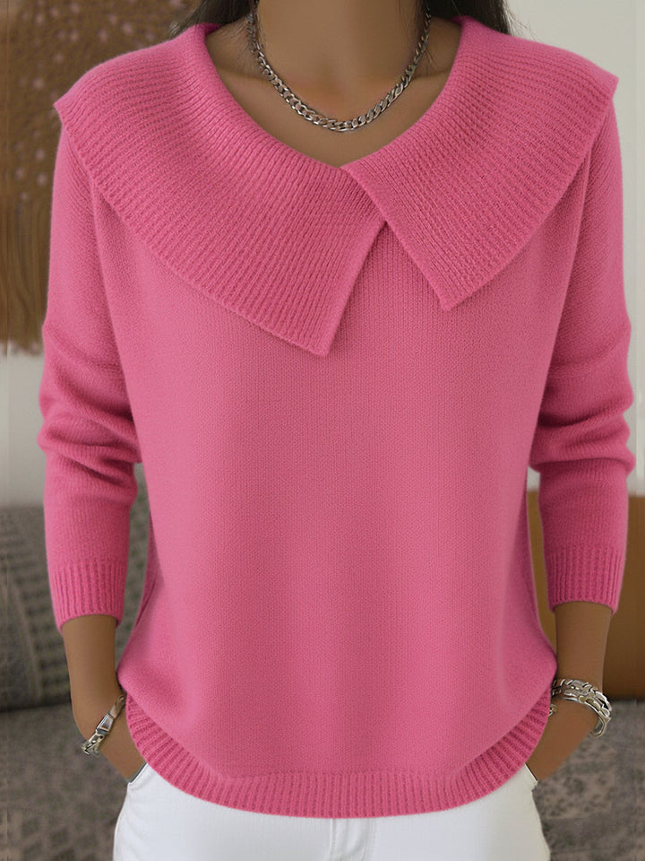 Fabiana | Maglione Caldo con Collo Rovesciato