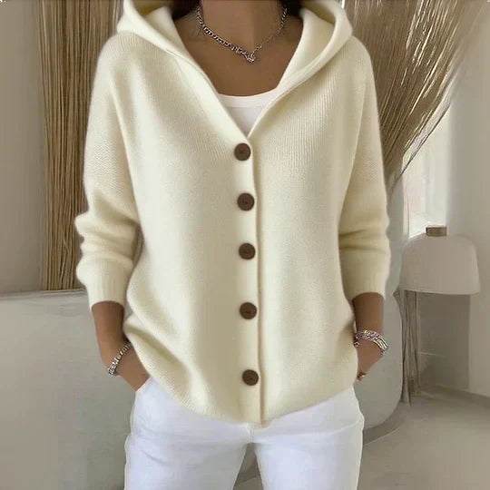 Beatrice | Cardigan con Cappuccio