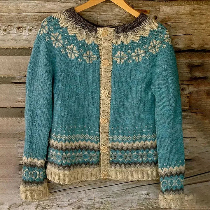 Annalisa | Cardigan vintage in stile islandese
