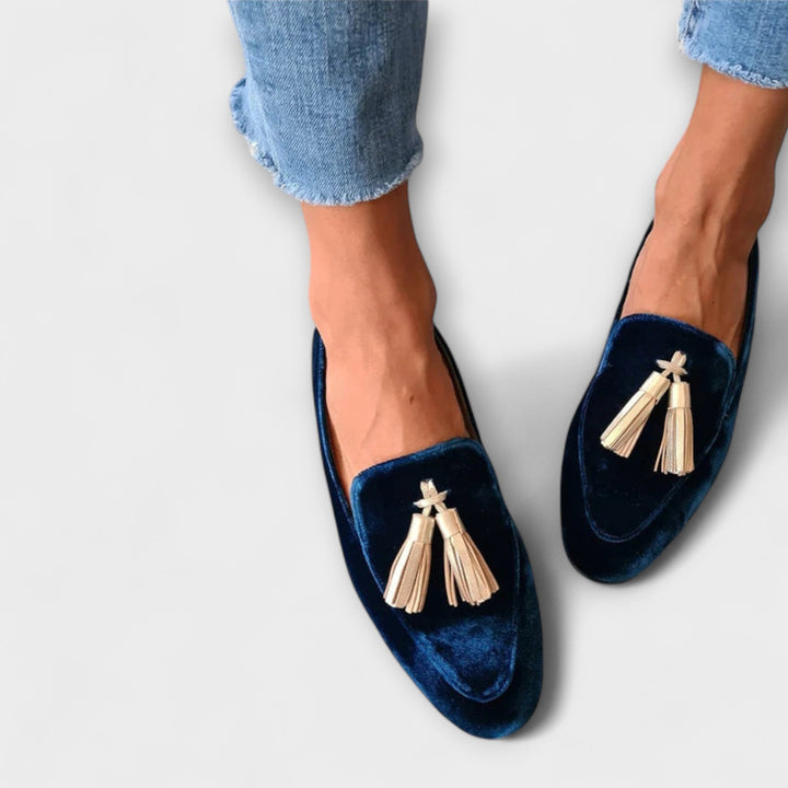 Paolina | Mocassini vintage con frange