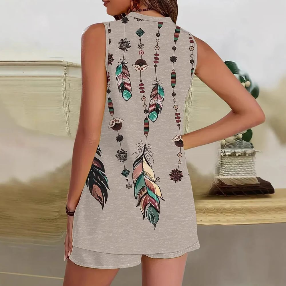 Rosa | Completo boho leggerissimo e rilassato