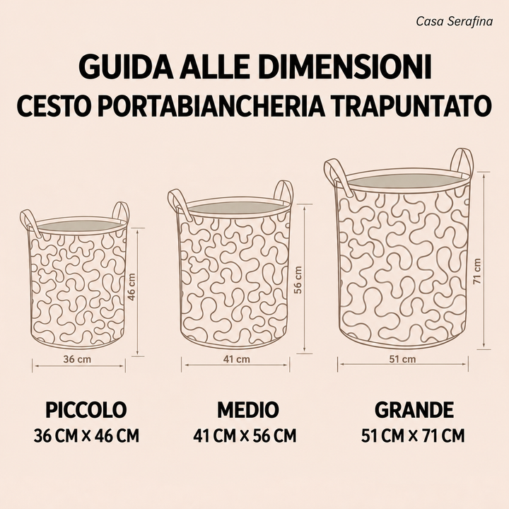 Cesto Trapuntato Con Tartarughe | Cesto Fatto A Mano