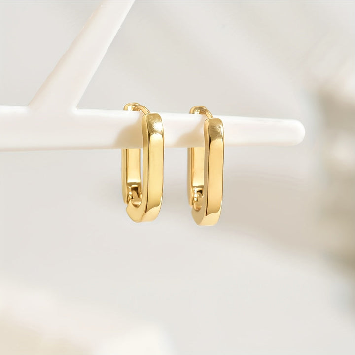Eva Maria | Orecchini a cerchio geometrici eleganti