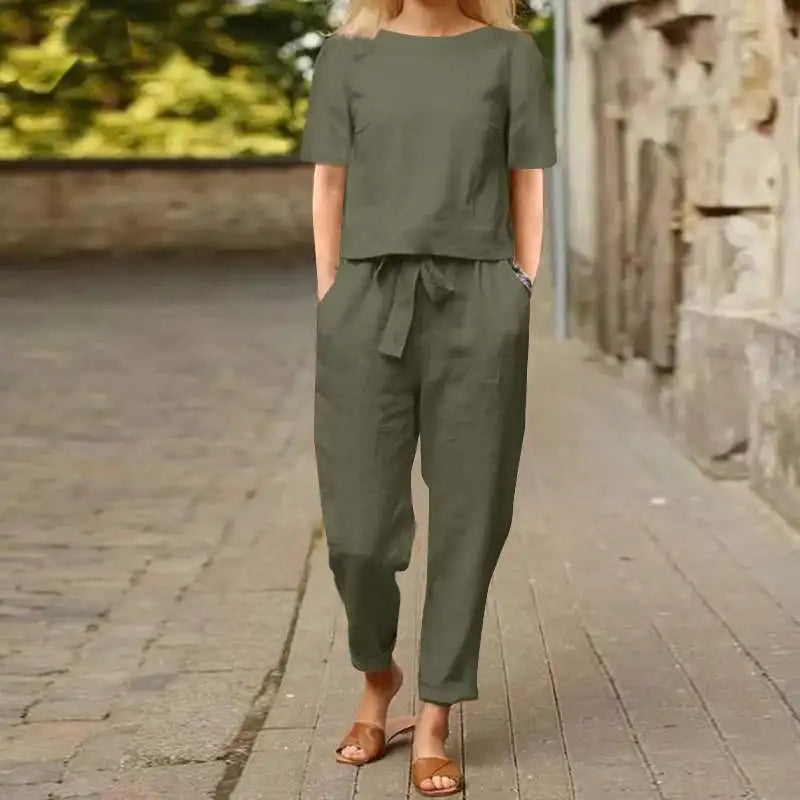 Giovanna | Completo chic e rilassato in due pezzi