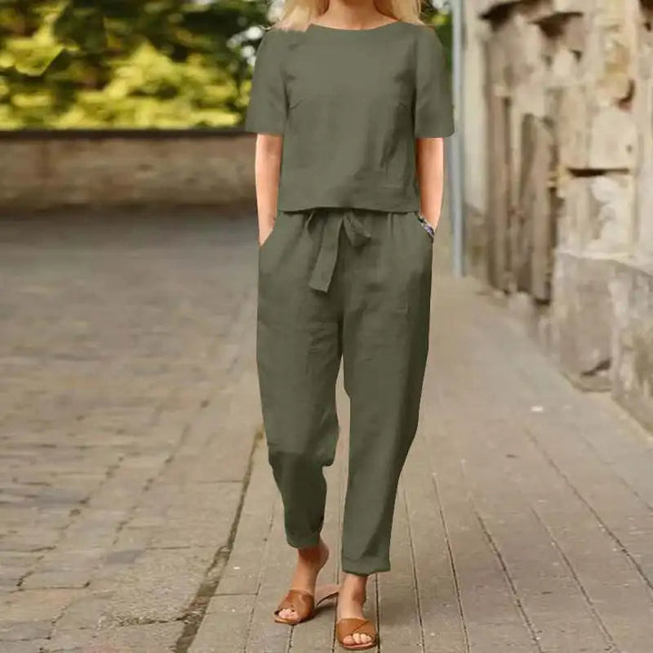 Giovanna | Completo chic e rilassato in due pezzi