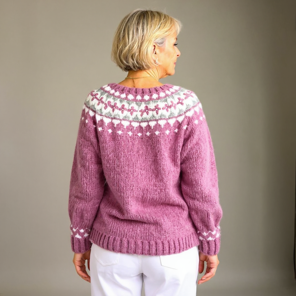 Anna | Cardigan vintage in stile islandese