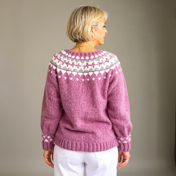 Anna | Cardigan vintage in stile islandese