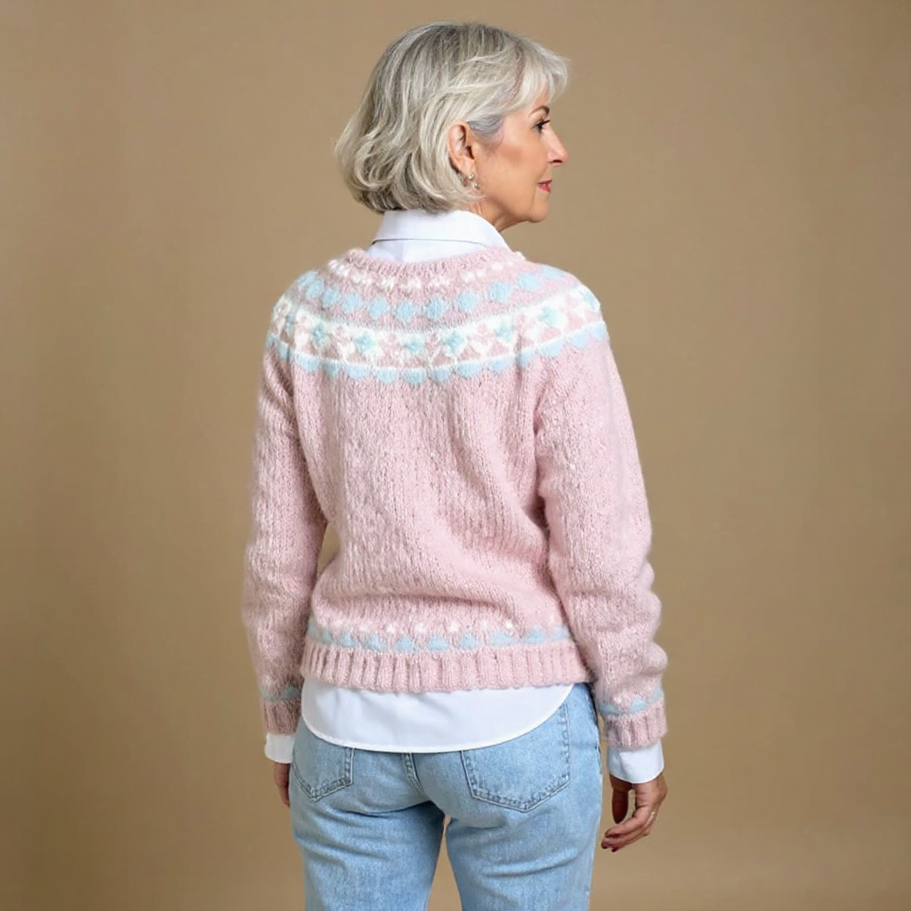 Giuliana | Cardigan vintage in stile islandese