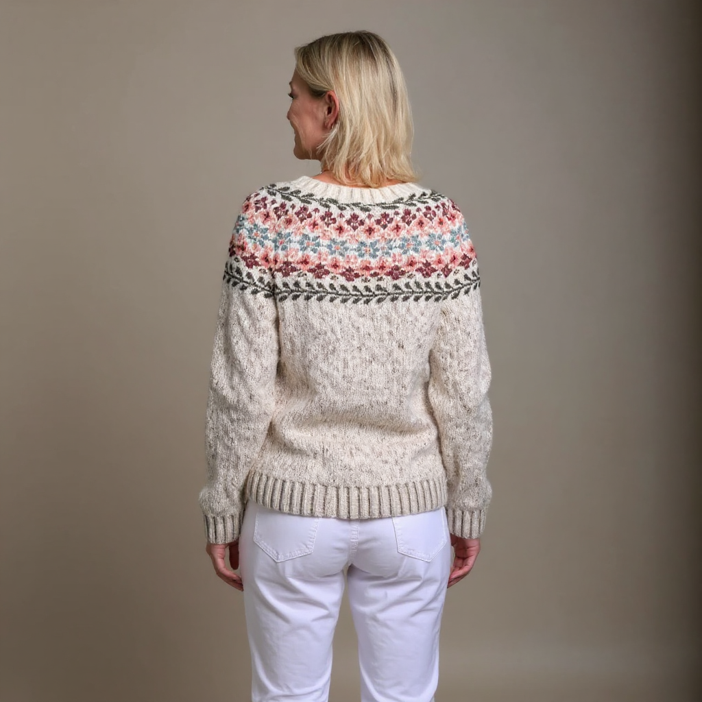 Maddalena | Cardigan vintage in stile islandese