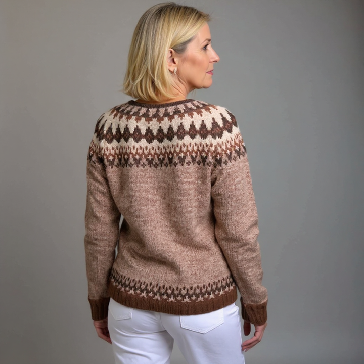 Sabina | Cardigan vintage in stile islandese
