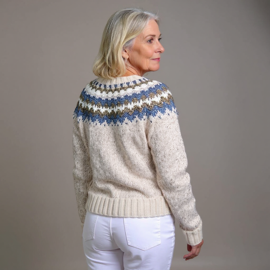 Maddalena | Cardigan vintage in stile islandese
