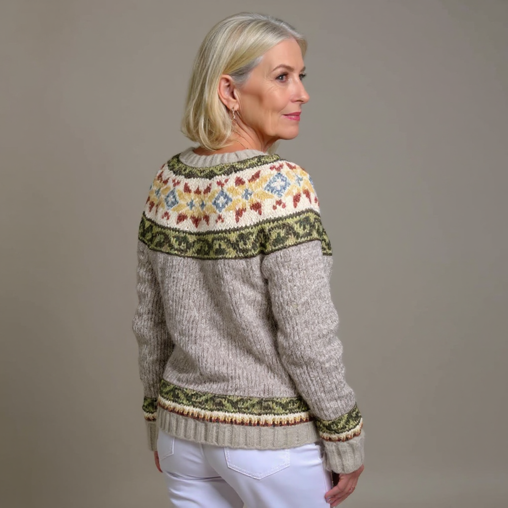 Orsola | Cardigan vintage in stile islandese
