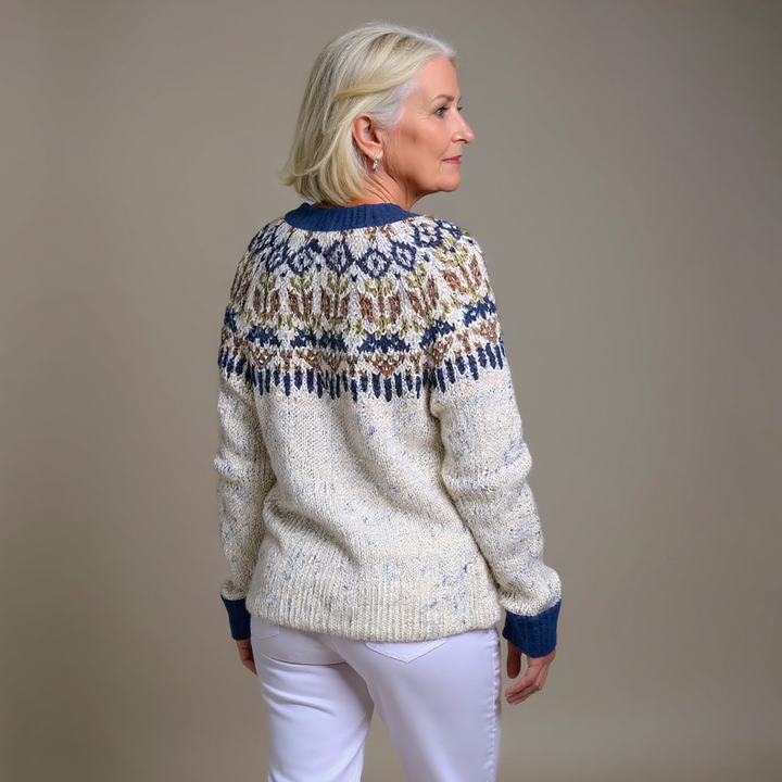 Rita | Cardigan vintage in stile islandese