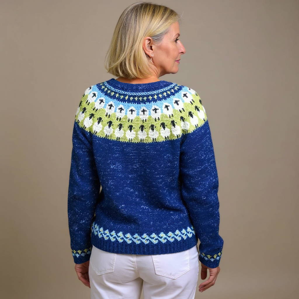 Gisella | Cardigan vintage in stile islandese