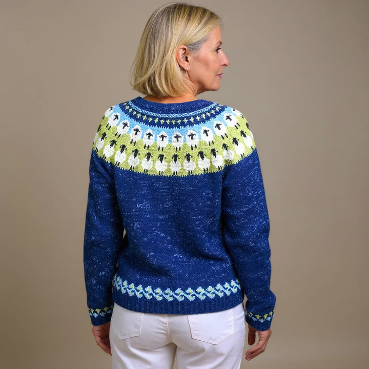 Gisella | Cardigan vintage in stile islandese