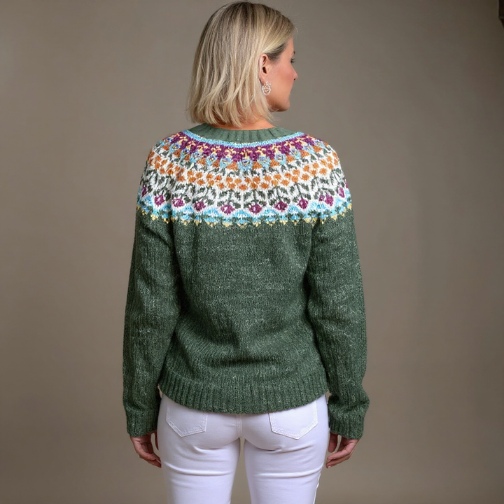 Eleonora | Cardigan vintage in stile islandese