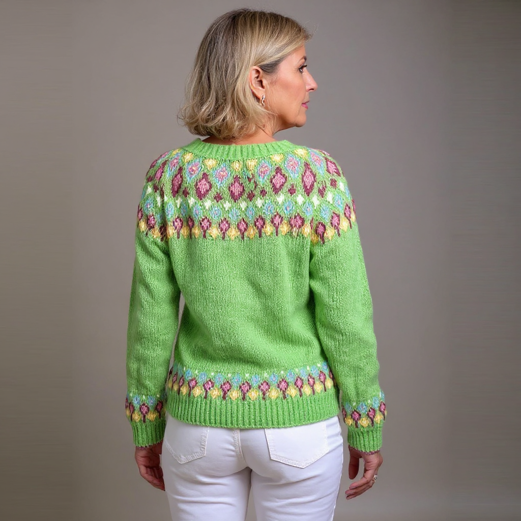 Margherita | Cardigan vintage in stile islandese