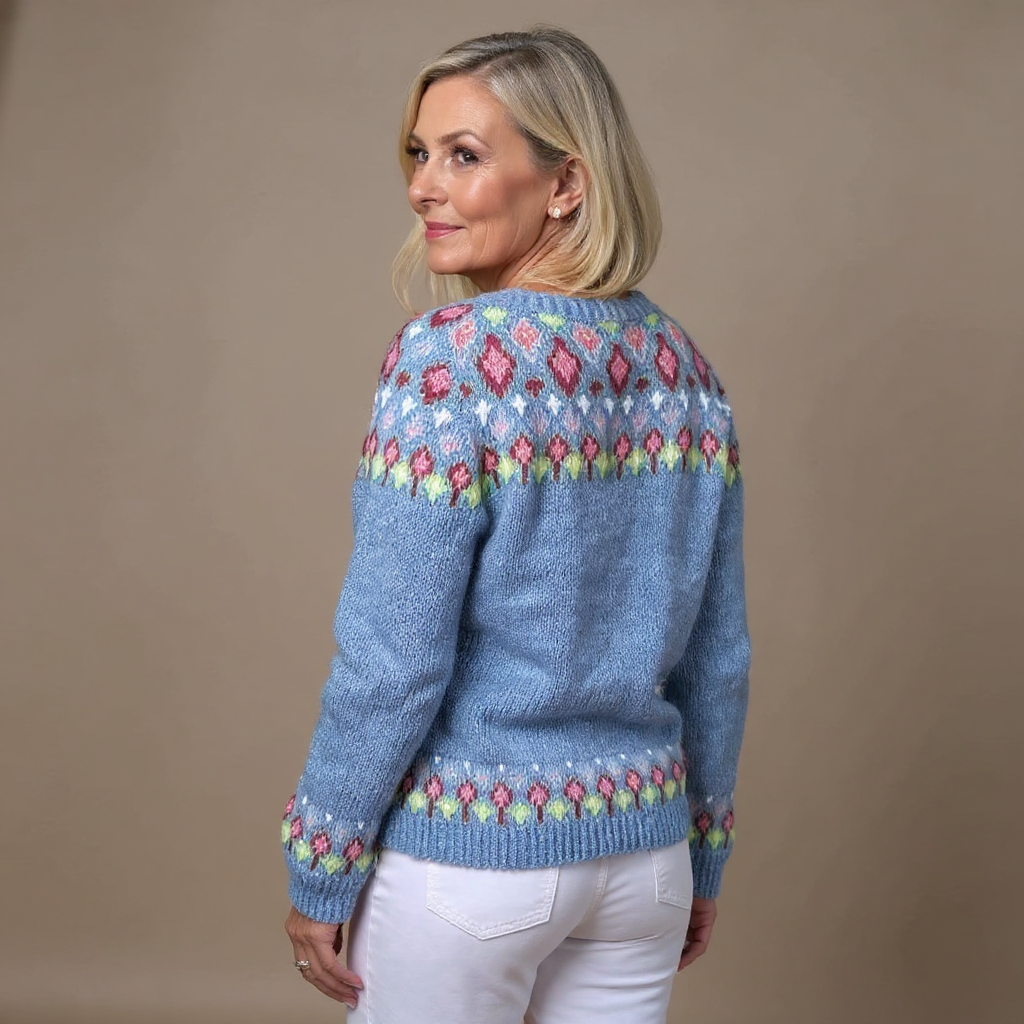 Rosita | Cardigan vintage in stile islandese