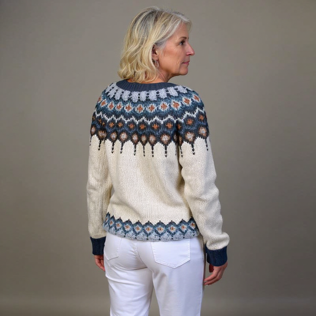 Gertrude | Cardigan vintage in stile islandese