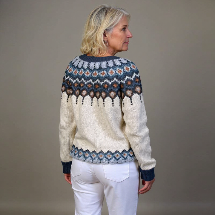 Gertrude | Cardigan vintage in stile islandese